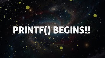 Learn How printf() Actually Works with me!