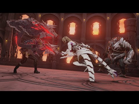 Code Vein Blade Bearer and Cannoneer Boss - Hounds Charged Drain Only