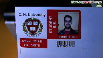 Design attractive ID cards using DRPU ID card design Software