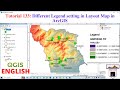 Different Legend setting in Layout Map in ArcGIS