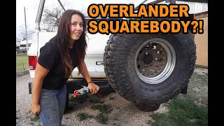I Built a Bumper and Spare Tire Swing-Out For My Squarebody Chevy