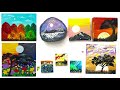 10 EASY ART IDEAS || Painting hacks for BEGINNERS || easy art tips || painting techniques