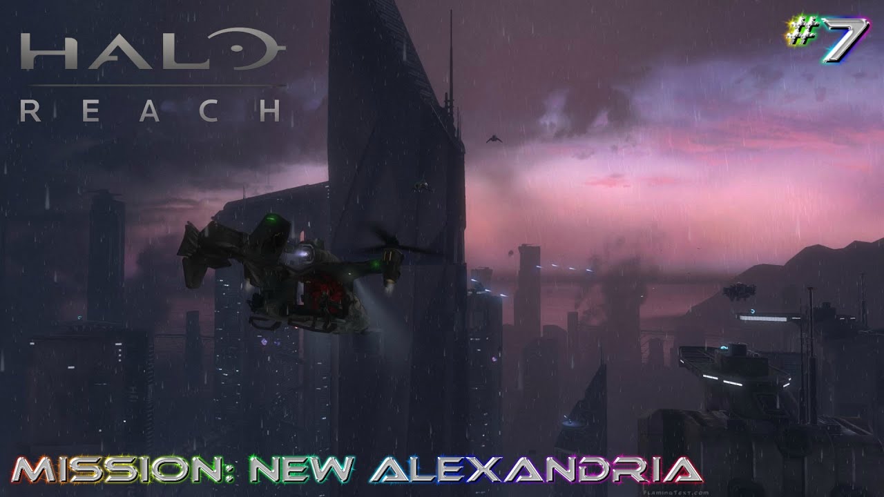 Halo Reach 7 New Alexandria YouTube