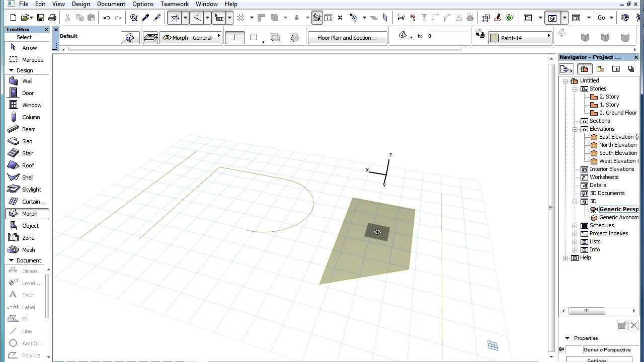 architecture 101 izle The ARCHICAD MORPH Tool - Creating a Polygonal MORPH Element