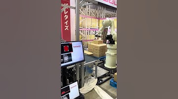 Kawasaki Robotics LOADING (and unloading) robot solution at Logis Tech 2024 #LTT24 #robotics #robot