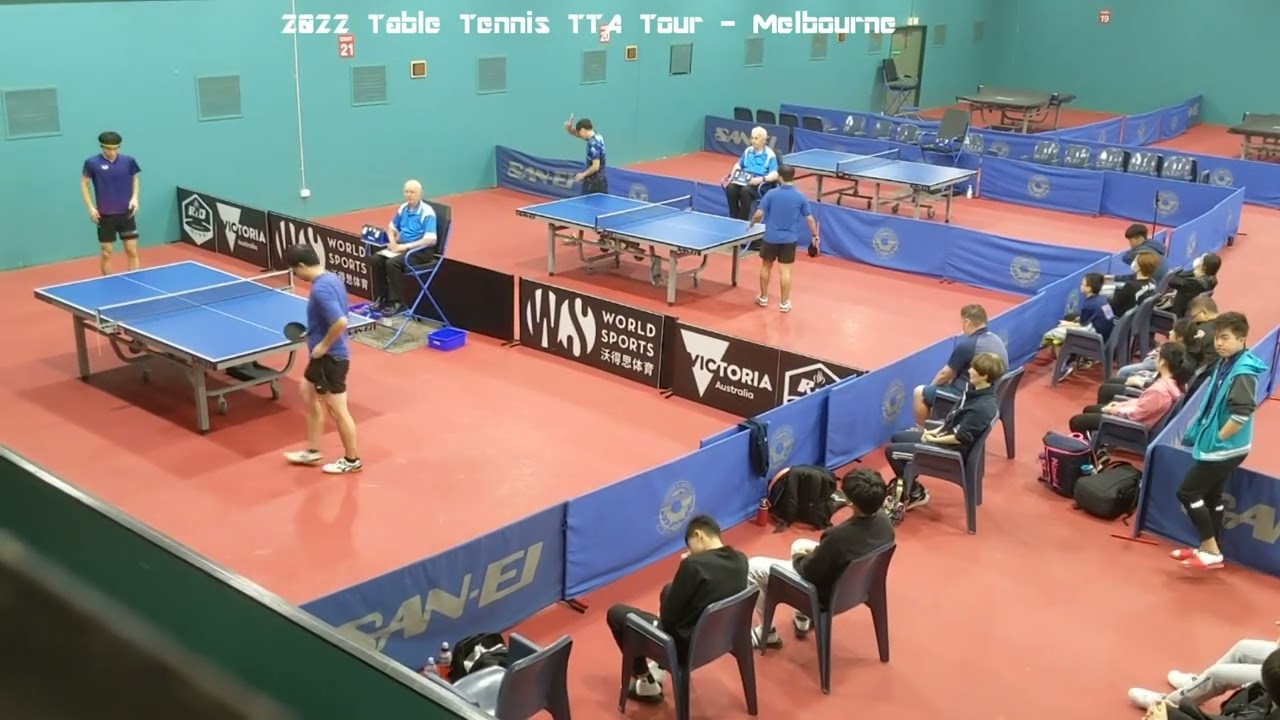 2022 Table Tennis TTA Tour Melbourne Sanish Ambekar vs Daiki Shimojo