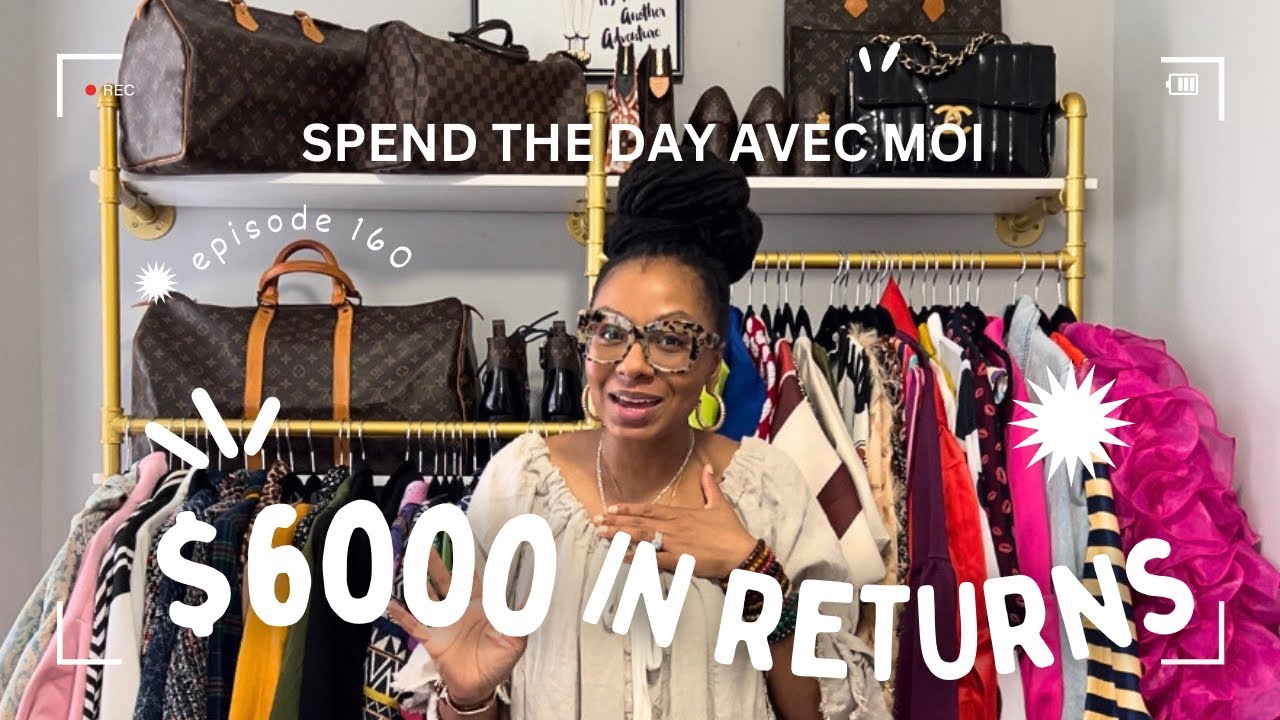 VLOG 6000 IN RETURNS LOUIS VUITTON DELIVERY DRIVER AM I BEING