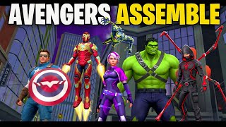 Avengers Assemble Epic Moment in Spider Fighter 3 (With Avengers Music) 🤯 screenshot 5
