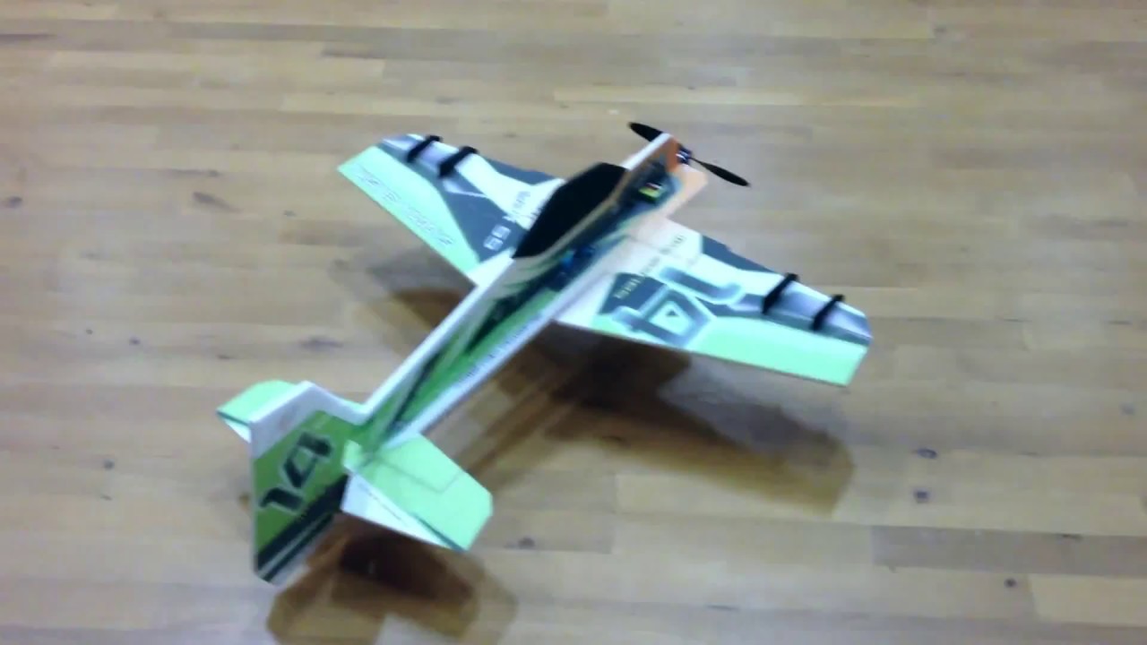Crack Yak 54 indoor demo first flight