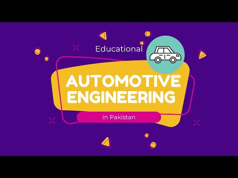 Automotive Engineering Degree In Pakistan