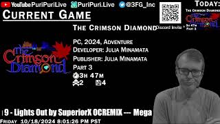 Puri Plays LIVE: The Crimson Diamond [Part 3] (PC,2024,Adventure)