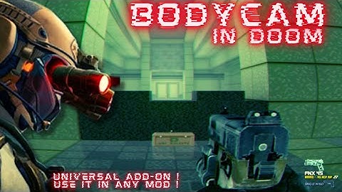 We now have UNRECORD bodycam for doom !! (BONUS AT THE END) - Deltatouch compatible