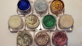 EYESHADOW PRESSED GLITTER BOMB FOR BRIDAL MAKEUP KIT | RARA | TS EYE GLITTER | KERWACHAUTH MAKEUP |