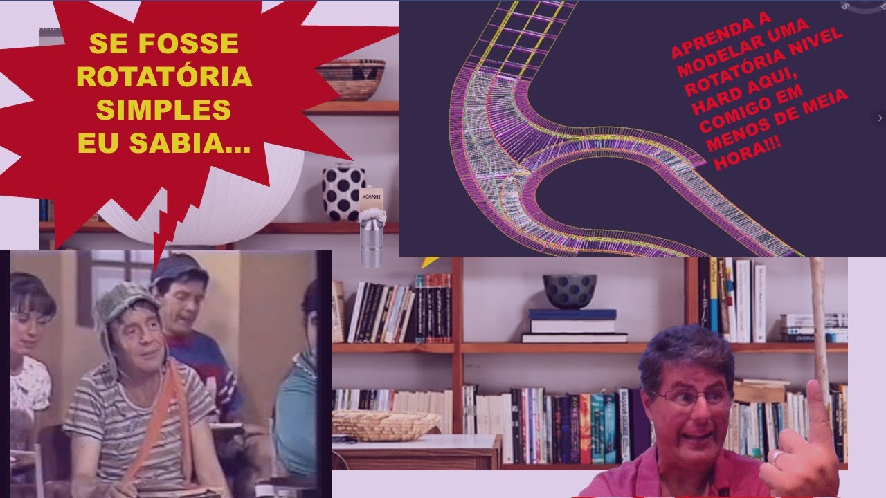 Aprenda a Modelar Rotatórias COMPLEXAS no CIVIL 3D