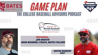 Jon Martin, Head Baseball Coach, Bates College