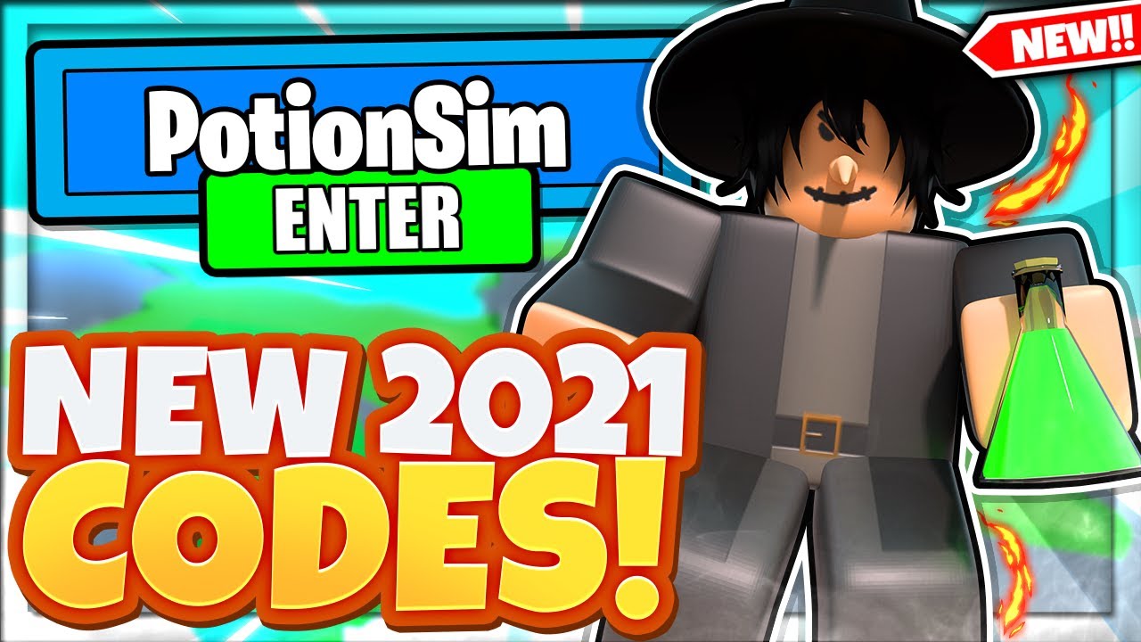 2021 POTION SIMULATOR CODES FREE COINS ALL NEW SECRET OP ROBLOX POTION SIMULATOR CODES 