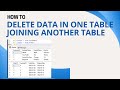 40 how to delete data from one table after joining another table using sql