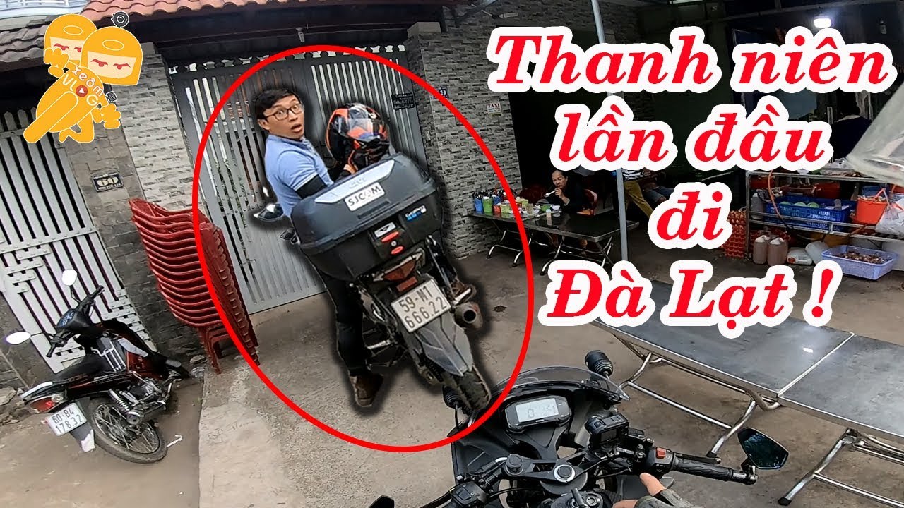 xe quy nhơn Update New Khi 2 thanh niên NGÁO NGƠ lần đầu tiên đi Đà Lạt và cái kết - Xe Ôm Vlog