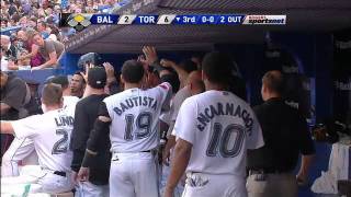 2011/07/28 Arencibia's two-run double