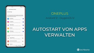 Autostart von Apps verwalten - OnePlus [Android 12 - OxygenOS 12] screenshot 3