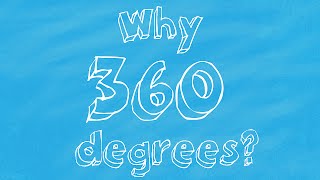 Why are there 360 degrees in a circle? (Maths tutorial)