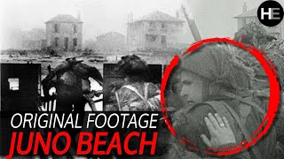 ORIGINAL FOOTAGE | Juno Beach Assault Wave  What Happened To This Soldier? | Normandy WW2