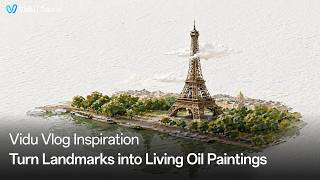 Travel Vlog Inspiration: Turn Landmarks into Living Oil Painting