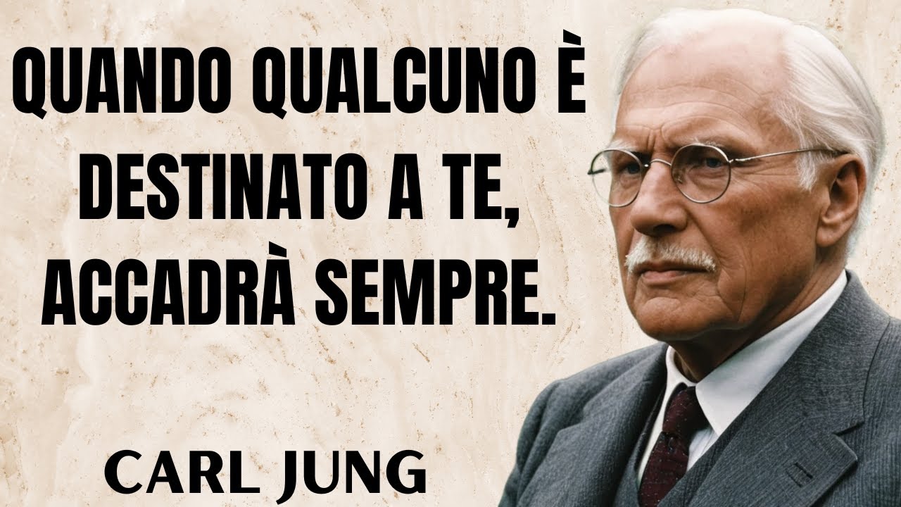 Quando due anime destinate si incontrano, nessuna forza può separarle | Carl Jung