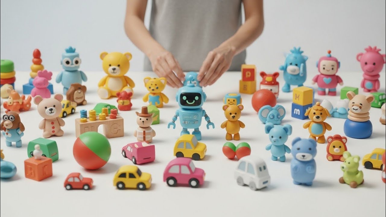 AI Toys Universe 🌈 | Cute Toy Animation for Kids