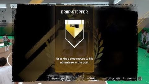 NBA 2K18 DROP STEPPER BADGE TUTORIAL!!! FASTEST WAY TO GET DROP STEPPER!!!