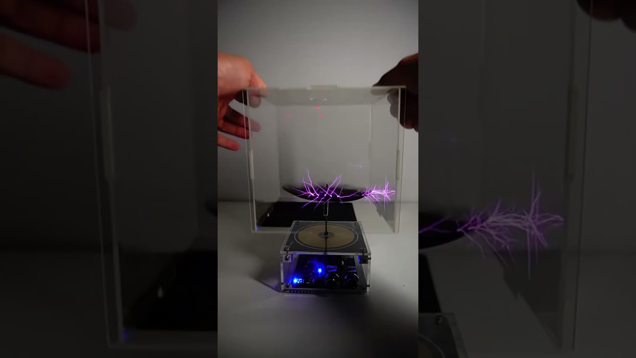 🚀 Tesla Coil Experiment ⚡ Shocking Reaction with Water & Levitation!