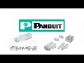 COMO PONCHAR PLUG RJ45 PANDUIT CAT6A (5 PIEZAS)