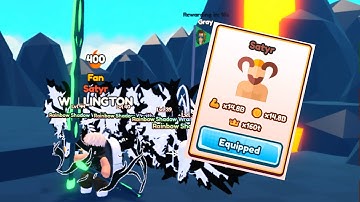 UNLOCKING The SATYR Class In ROBLOX Saber SIMULATOR!!