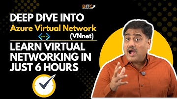 Deep Dive into Azure Virtual Network (VNet) | Learn Virtual Networking in Just 6 Hours
