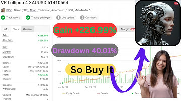 VR lollipop V24.41 MT4 EA|   Top Forex Robot with Live Results .