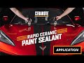 Cerakote rapid ceramic paint sealant kit  application