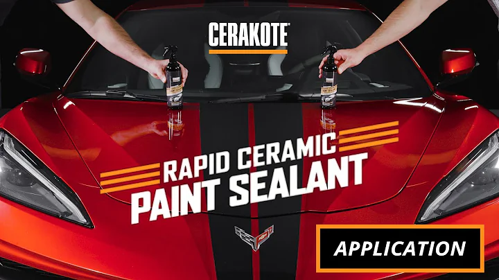 Gör din bil glänsande med Cerakote Rapid Ceramic Paint Sealant