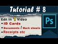 Edit Id Card and Document in Photoshop with Practical Examples