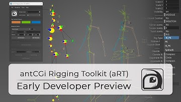 antCGi Rigging Toolkit (aRT) - Early Development Preview