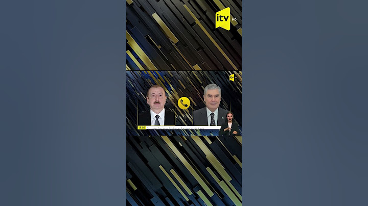Prezident İlham Əliyev Qurbanqulu Berdiməhəmmədova zəng edib
