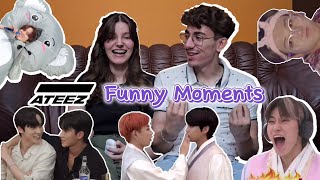 First Time Watching ATEEZ Funny Moments