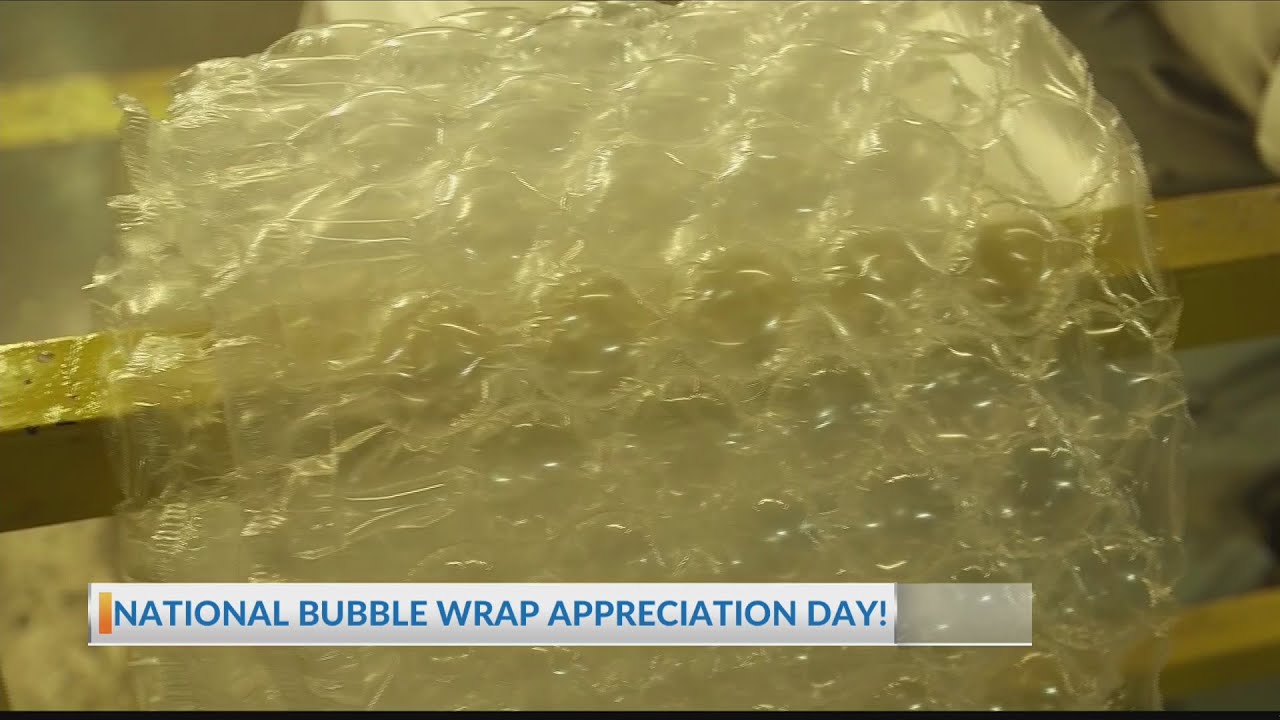 NATIONAL BUBBLE WRAP APPRECIATION DAY YouTube