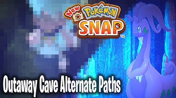 How to get the Outaway Cave alternate paths in New Pokemon Snap! (Guide)