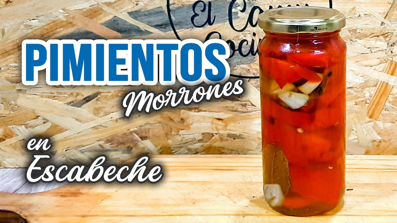 Pimientos en escabeche