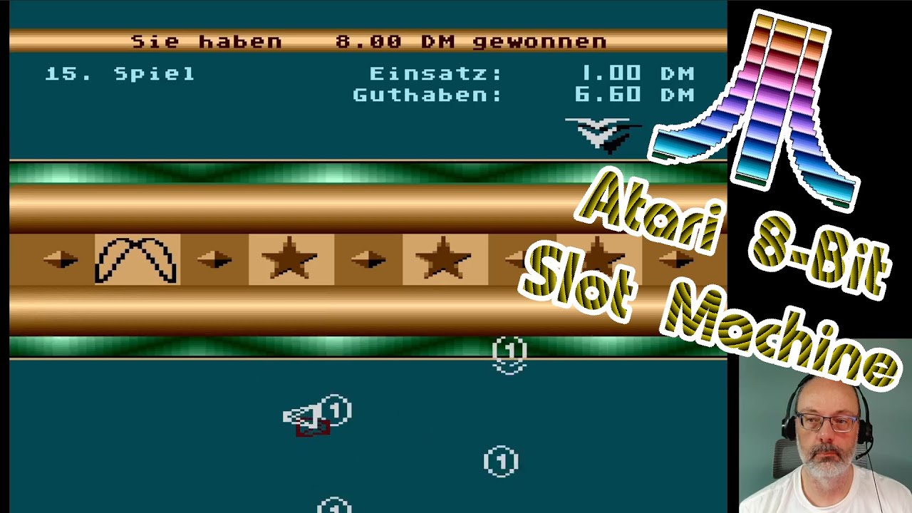 Atari 8-Bit Game Play, Slot Machine - YouTube