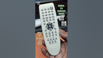 How to open Onida tv 📺 service mode #shorts