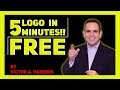 How To Make A Logo In 5 Minutes - FREE!