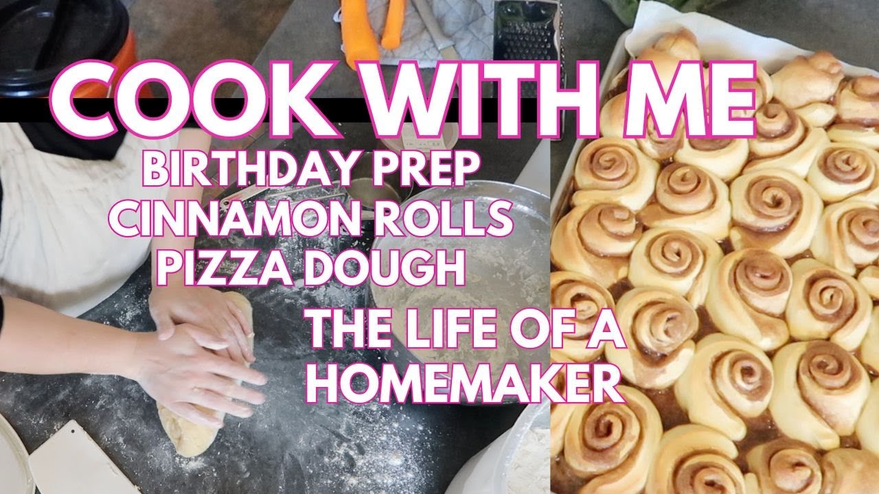 My Stand Mixer Broke - The Life of a Homemaker - Pizza Dough and Cinnamon Rolls