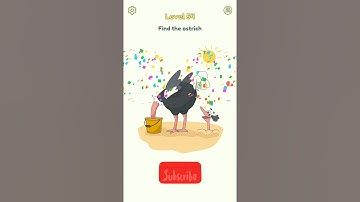 DOP 2 Delete One Part Level 54 Find the ostrich