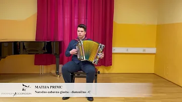 Matija Primc - narodno-zabavna glasba - diatonična harmonika - C